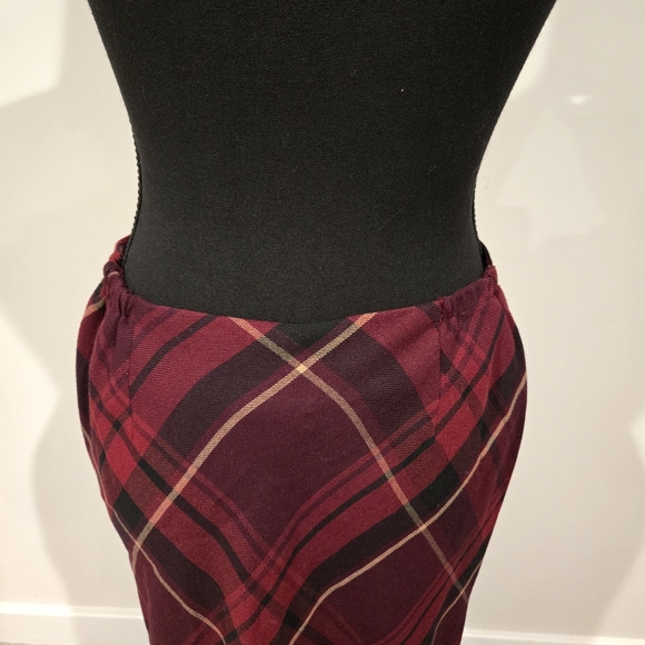 Liz Baker Plaid Maxi Skirt - Picture 3 of 4